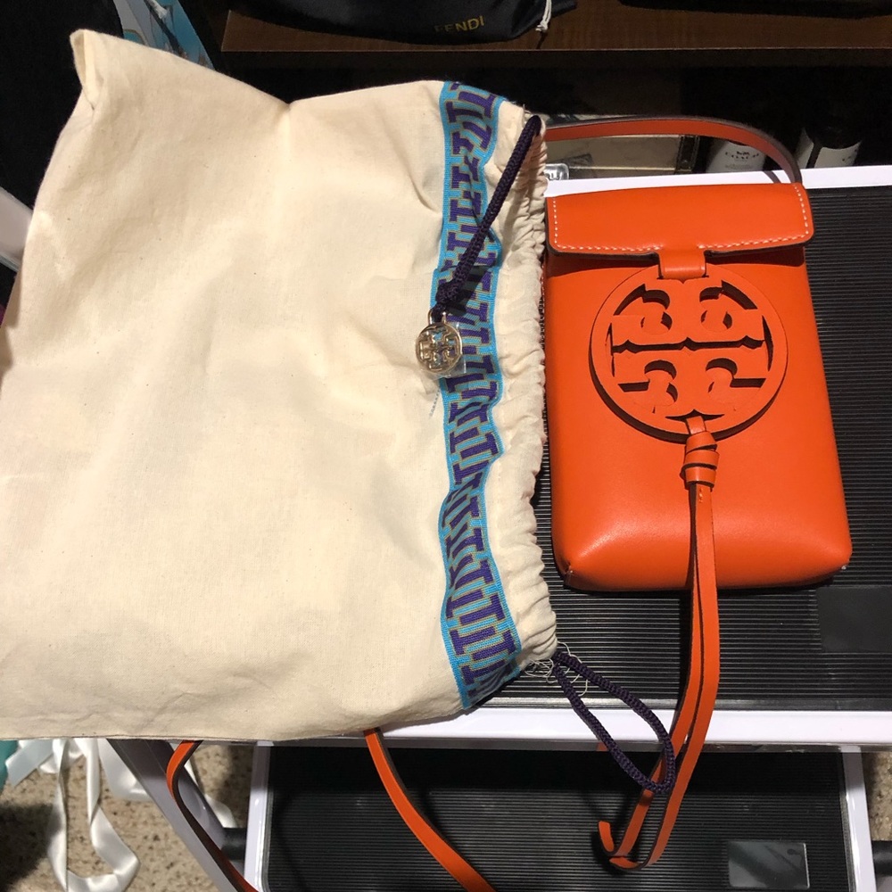 Tory Burch first edition crossbody phone bag